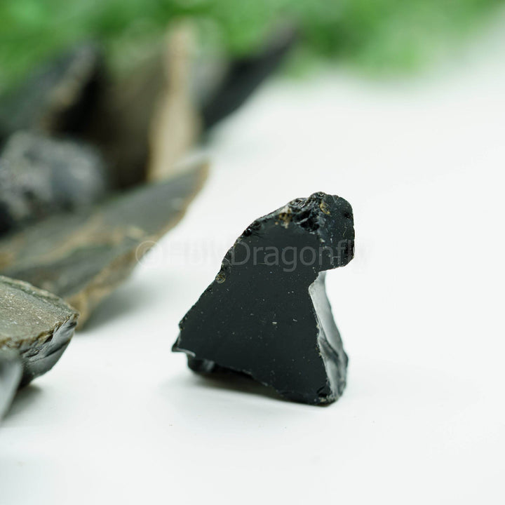 Auksinis Obsidianas mineralas - Holy Dragonfly
