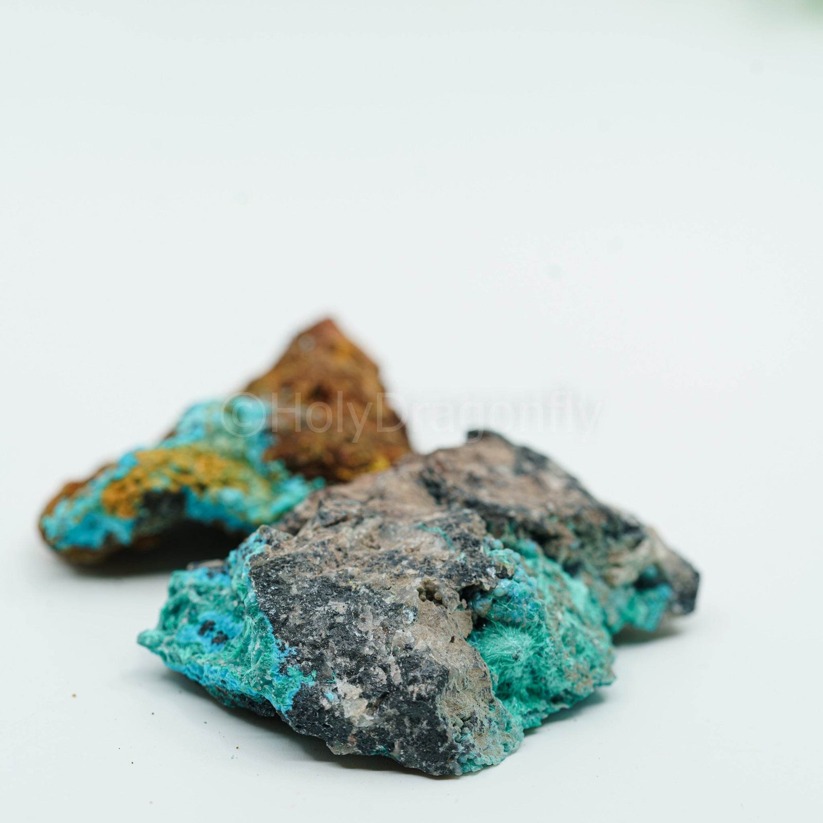 Chrizokola mineralas - Holy Dragonfly