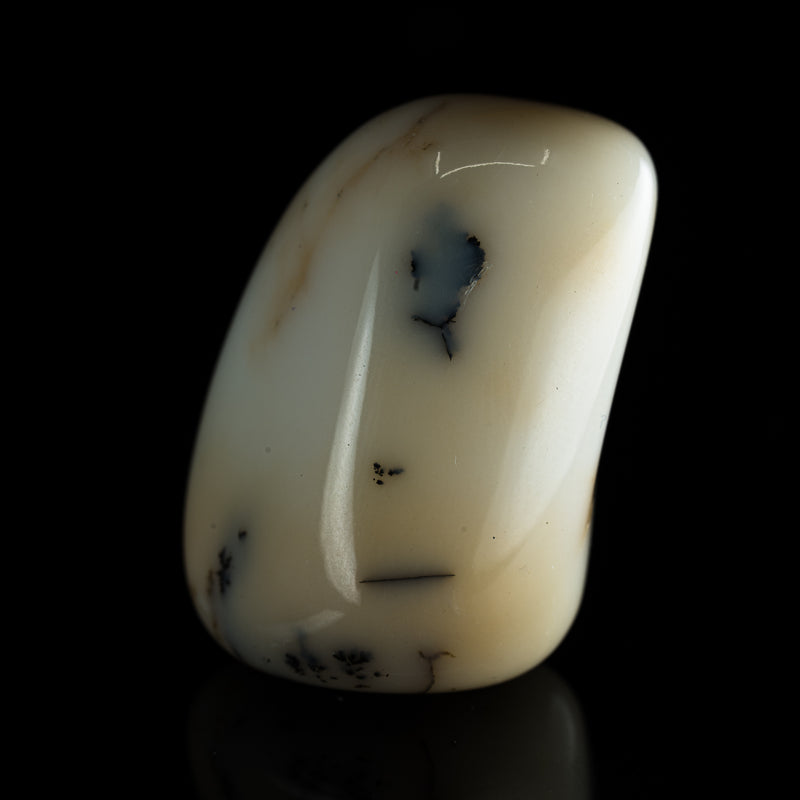 dendritinis opalas naturalus akmuo