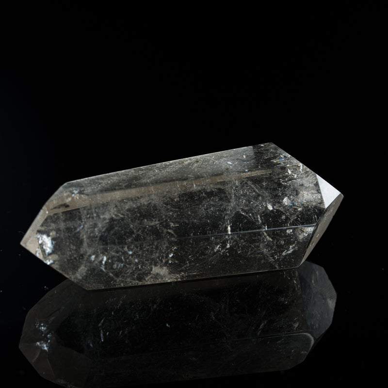 Dūminis kvarcas dvigalis kristalas