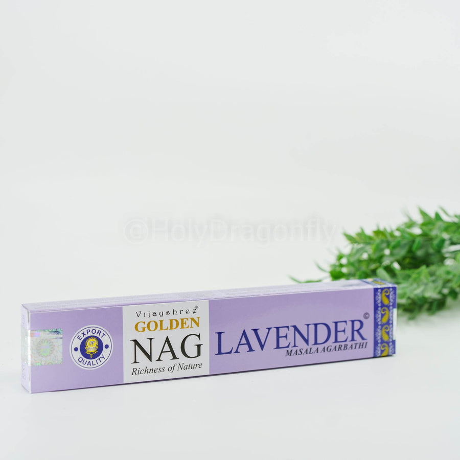Golden Nag Lavender smilkalai - Holy Dragonfly