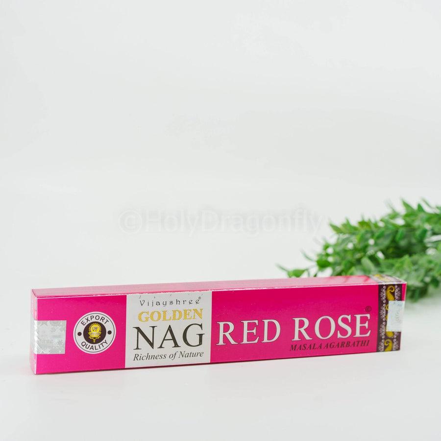 Golden Nag Red Rose smilkalai - Holy Dragonfly