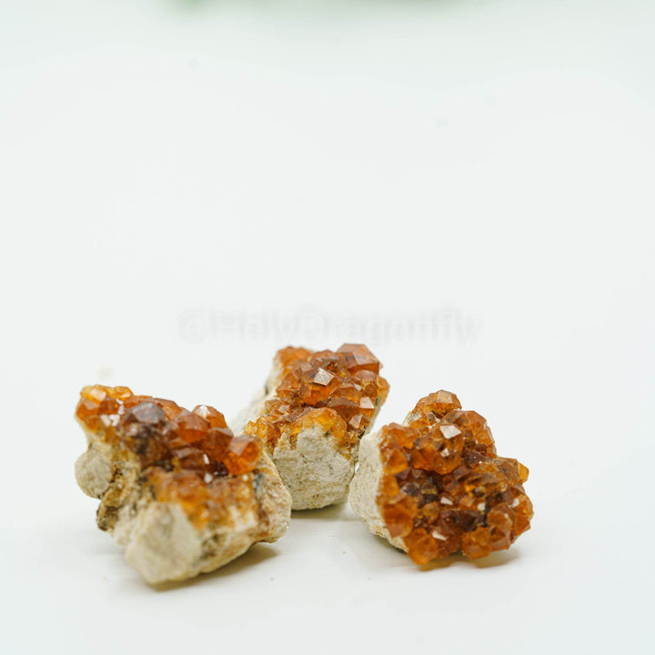 Granatas (Spesartinas) mineralas - Holy Dragonfly