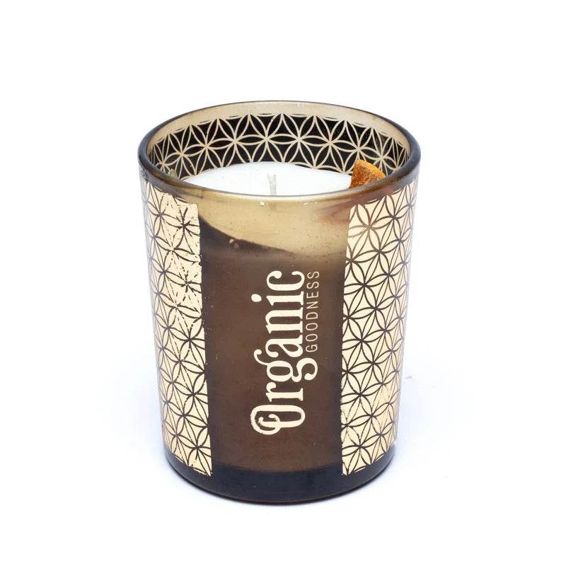 Sojų vaško žvakė Organic Goodness Mandarin & Bay Leaf