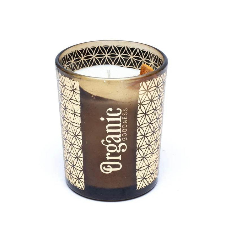 Sojų vaško žvakė Organic Goodness Mandarin & Bay Leaf
