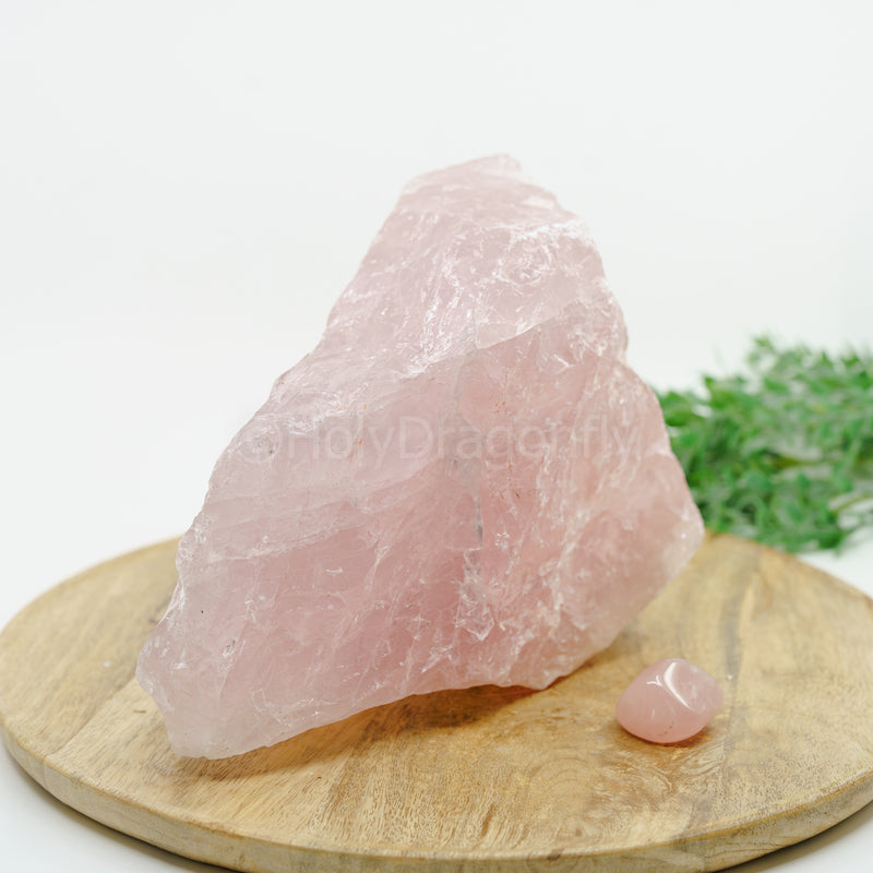 Rožinis kvarcas mineralas 5,15kg