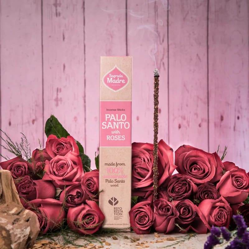Sagrada Madre Palo Santo, Roses - Holy Dragonfly