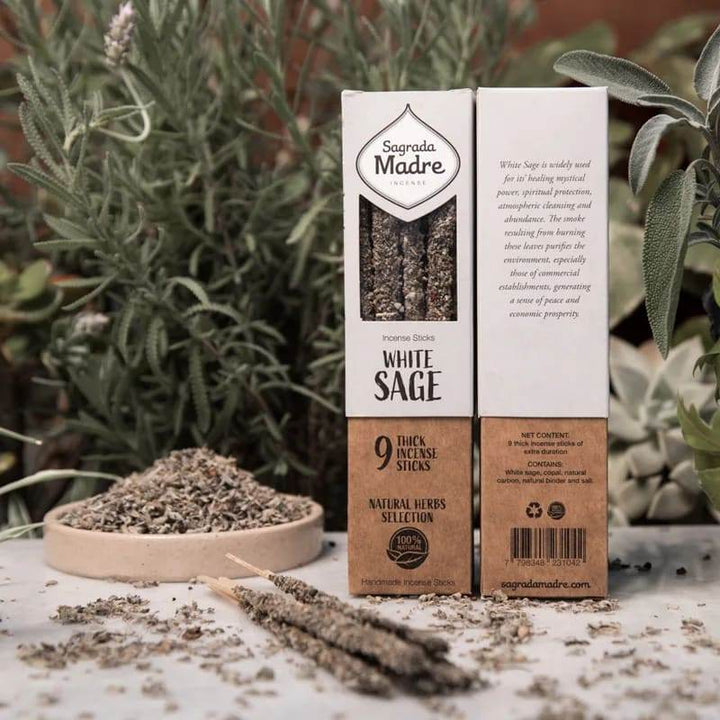 Sagrada Madre White Sage - Holy Dragonfly