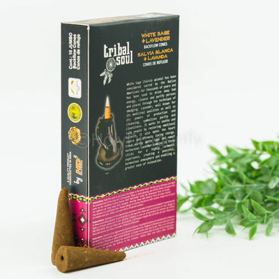 Tribal Soul White Sage + Lavender Backflow smilkalai