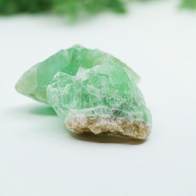 Žalias fluoritas mineralas